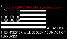 Mobster Tag - AMERICAN FLAG