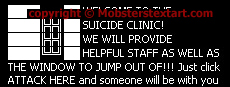 Mobster Comment - Welcome to the Suicide Clinic -